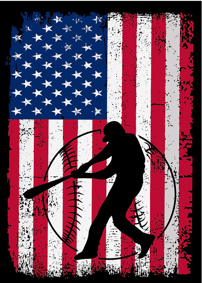 Basseball USA Flag