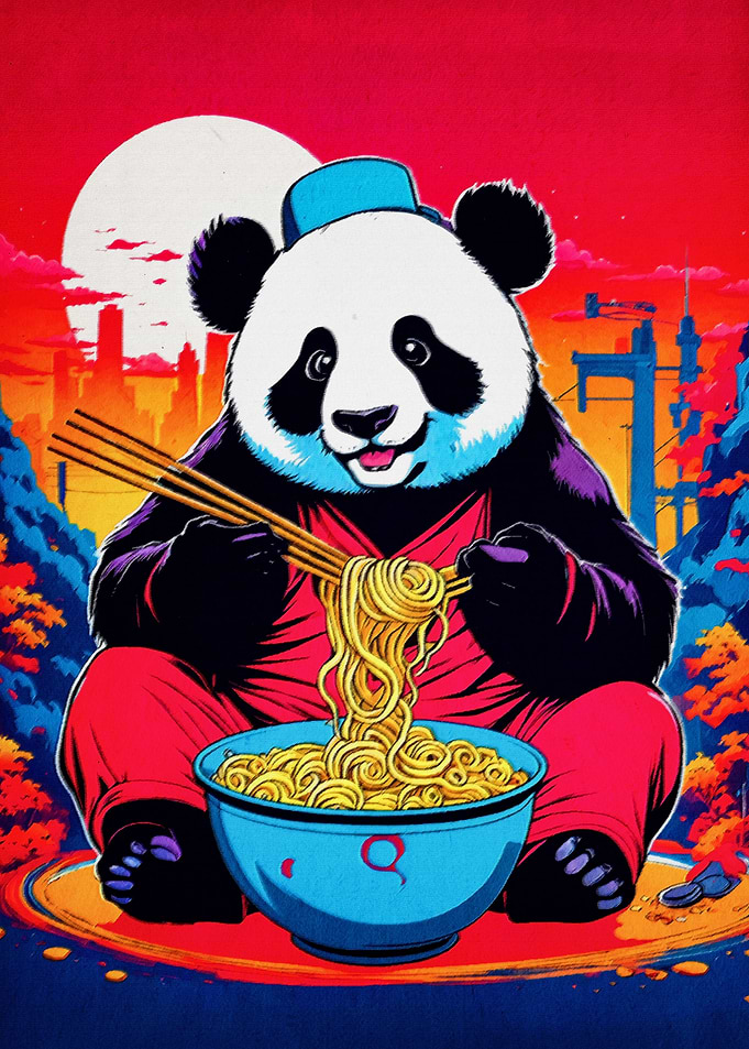 panda ramen japan
