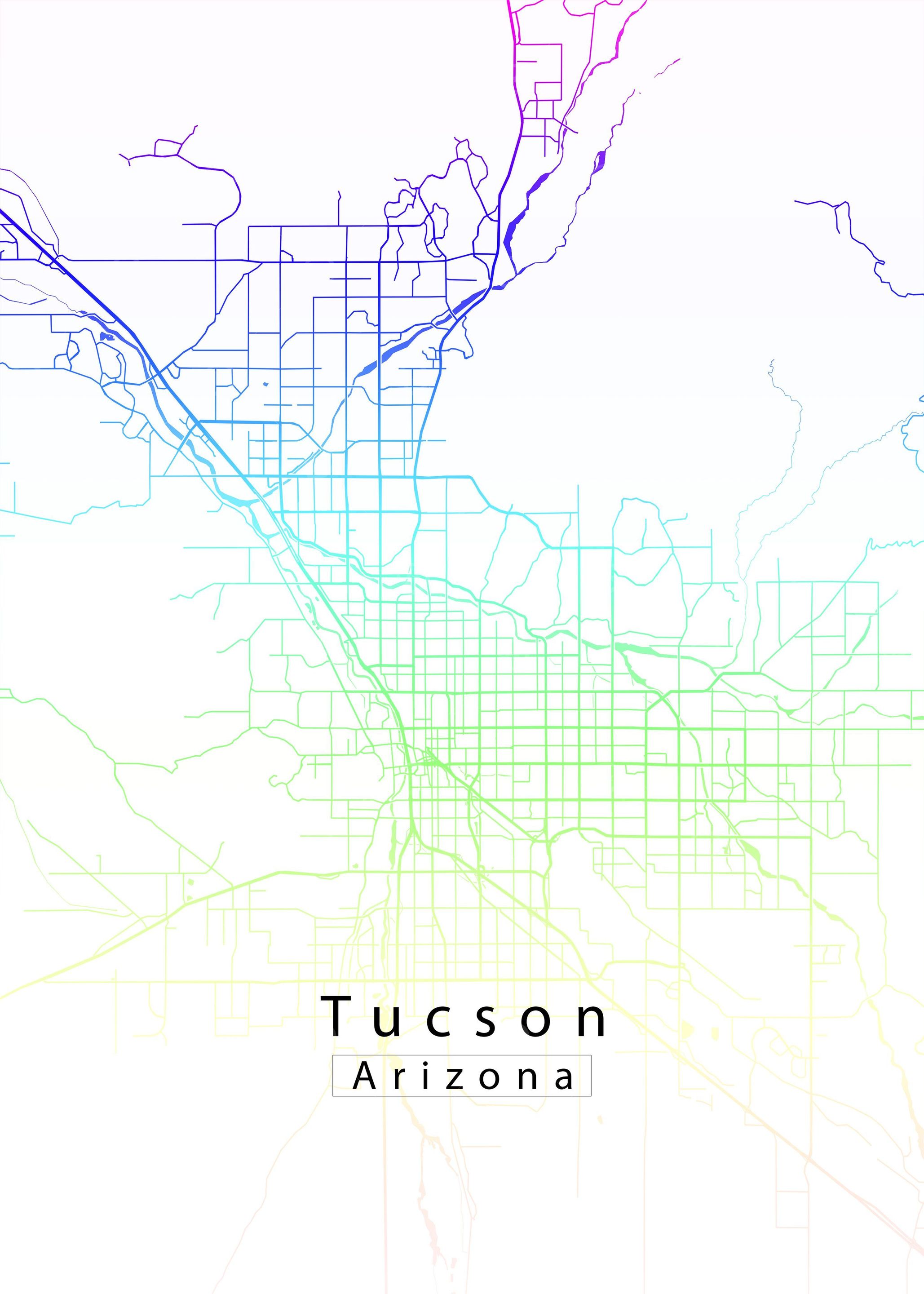 Tucson Arizona Map