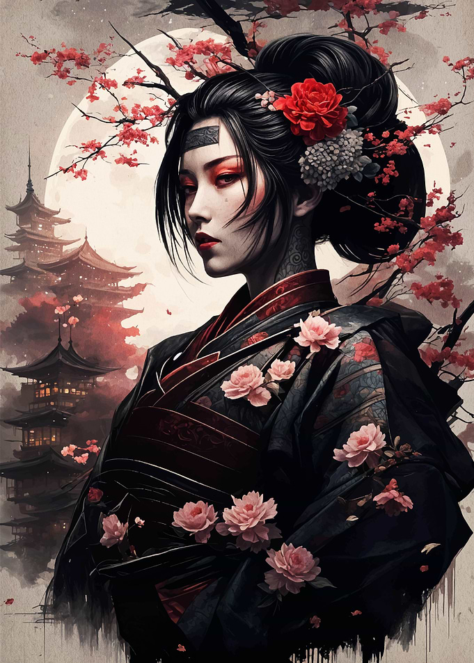 Geisha Japan Samurai