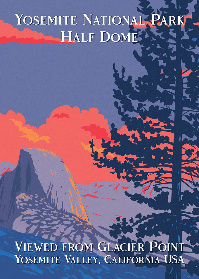 Half Dome Yosemite Valley