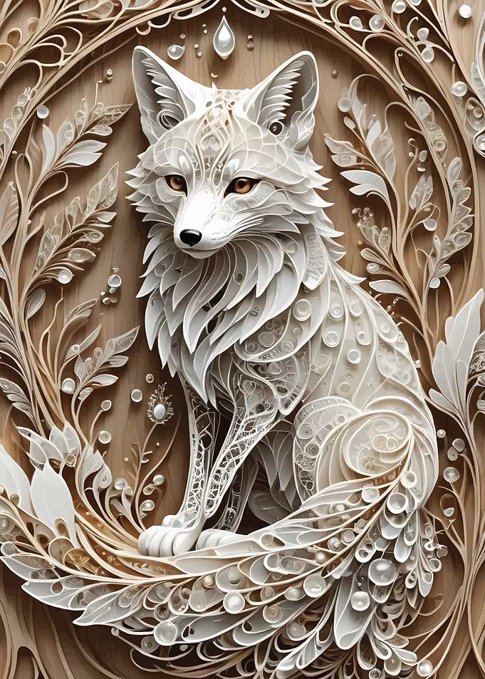 Plaid wolf