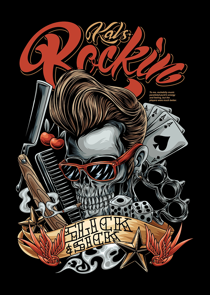 Greaser With Text