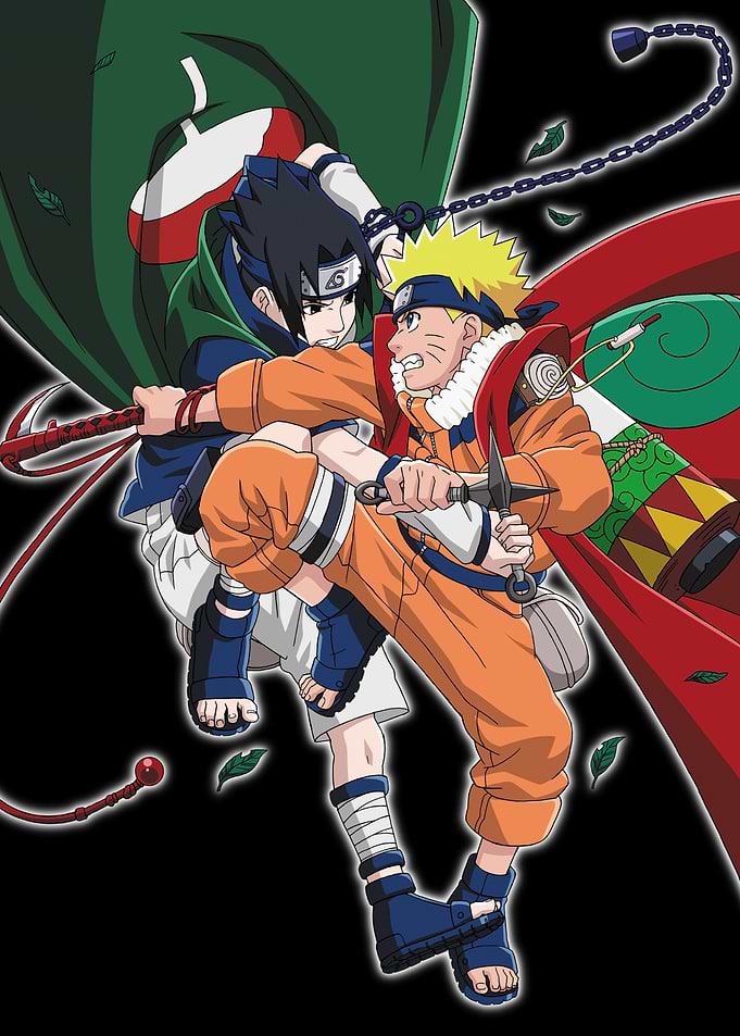 Naruto and Sasuke