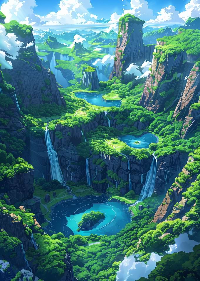 Mountain lakes