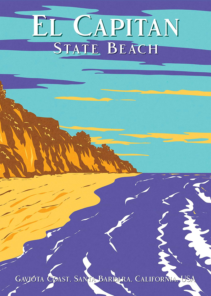 El Capitan State Beach CA