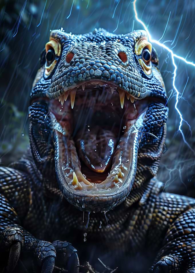 Komodo Dragon Lightning
