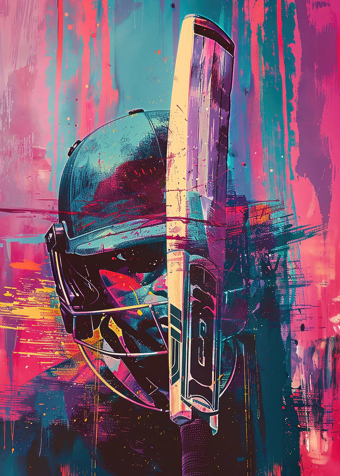 Abstract Cricketer