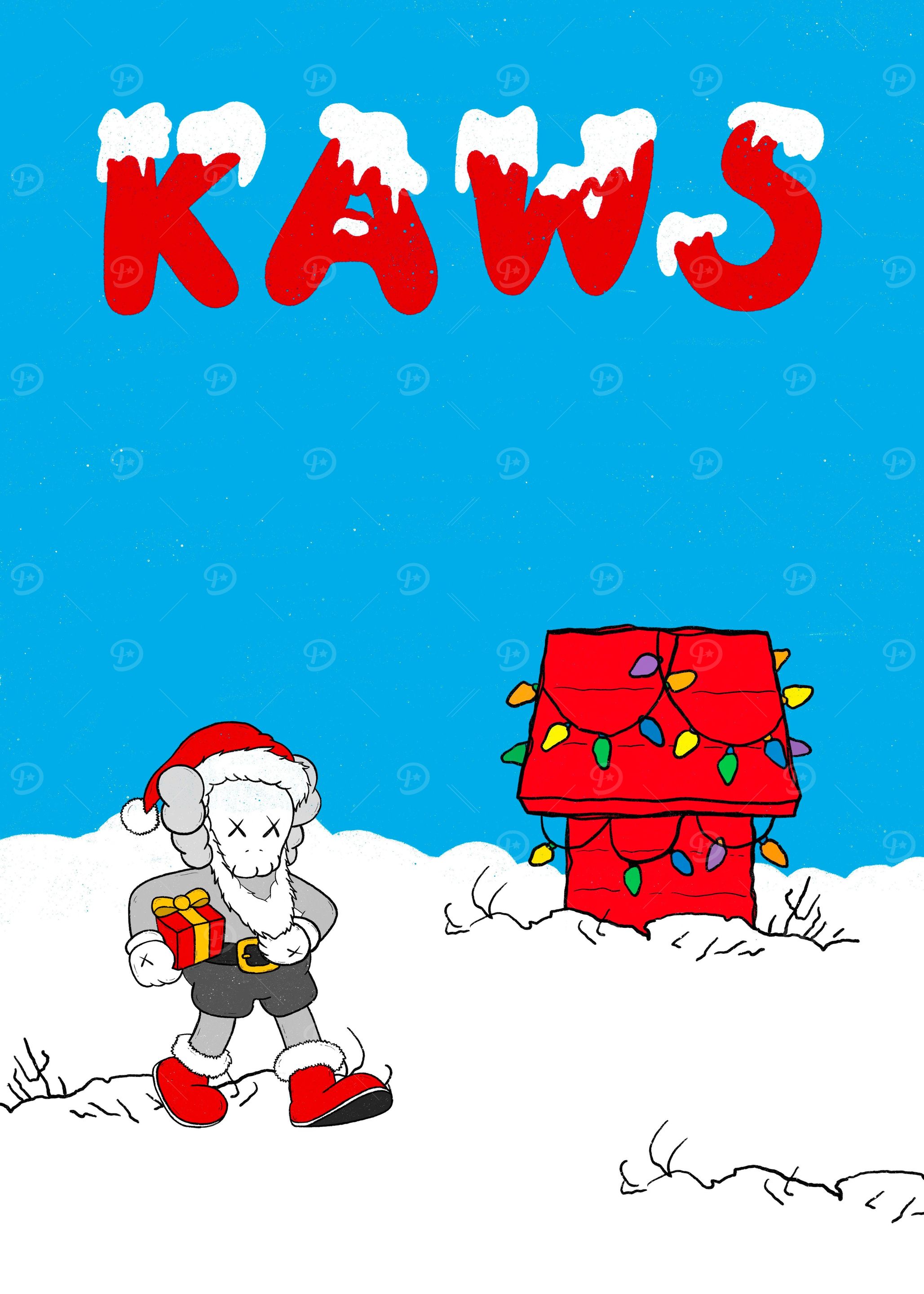 kaws christmas day
