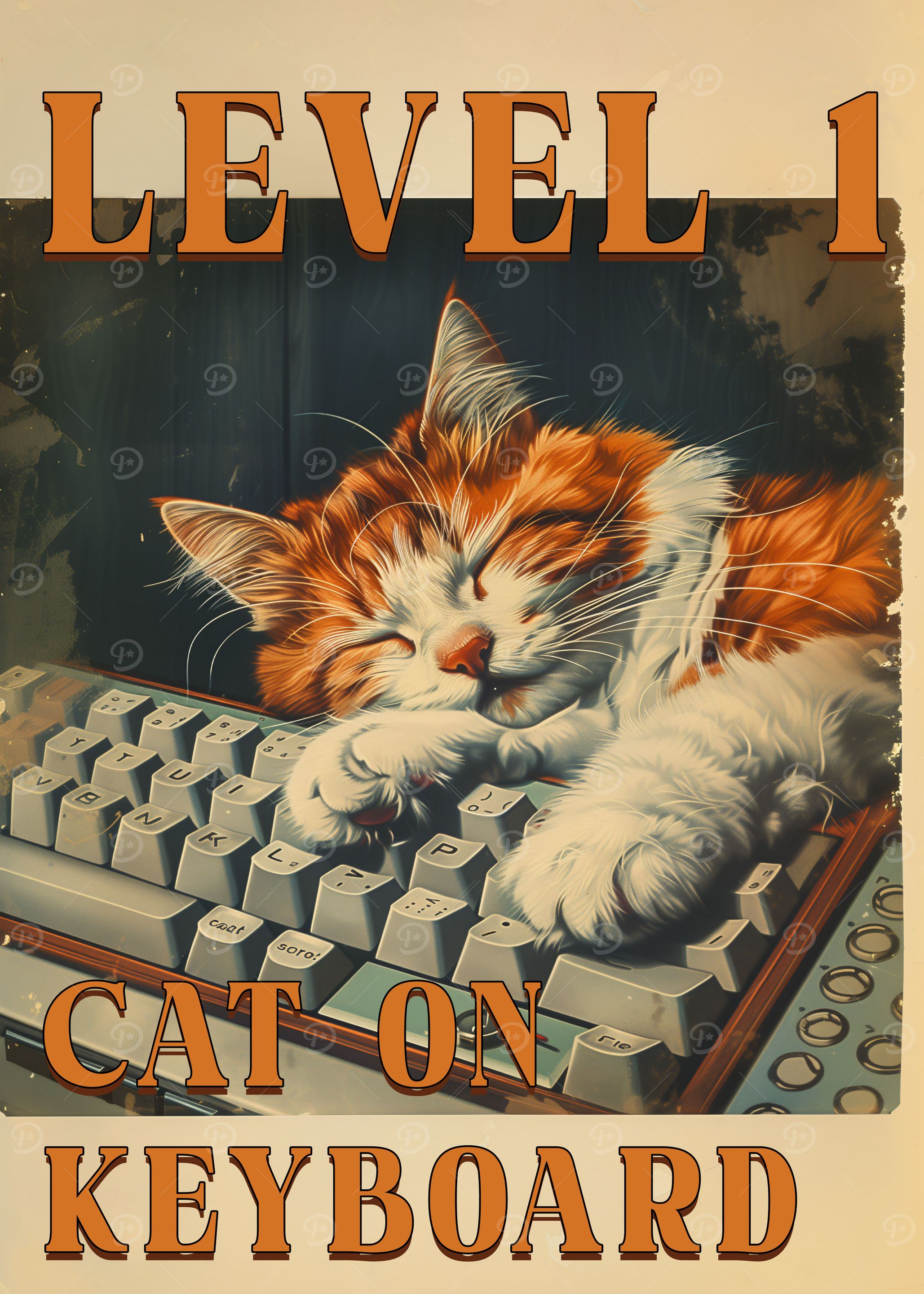 Cat on Keyboard Level 1