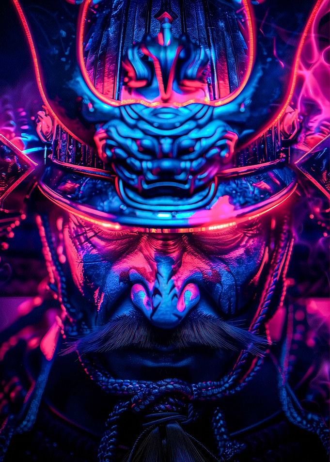 Cyberpunk Samurai