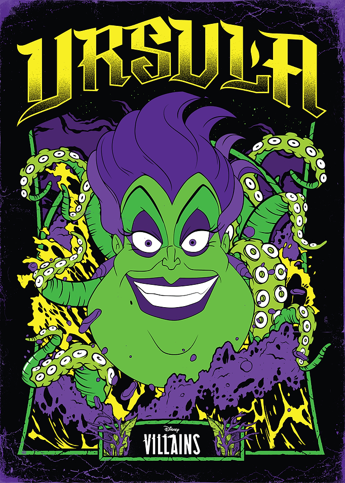 Ursula Face Tentacles