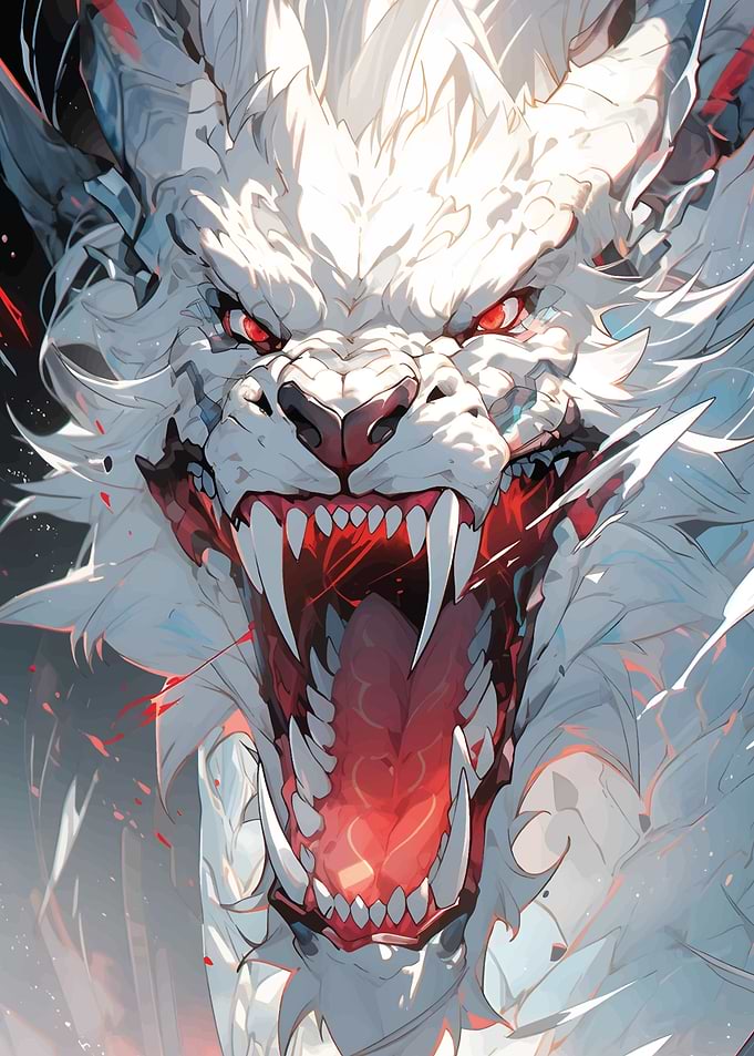 Anime Evil Werewolf