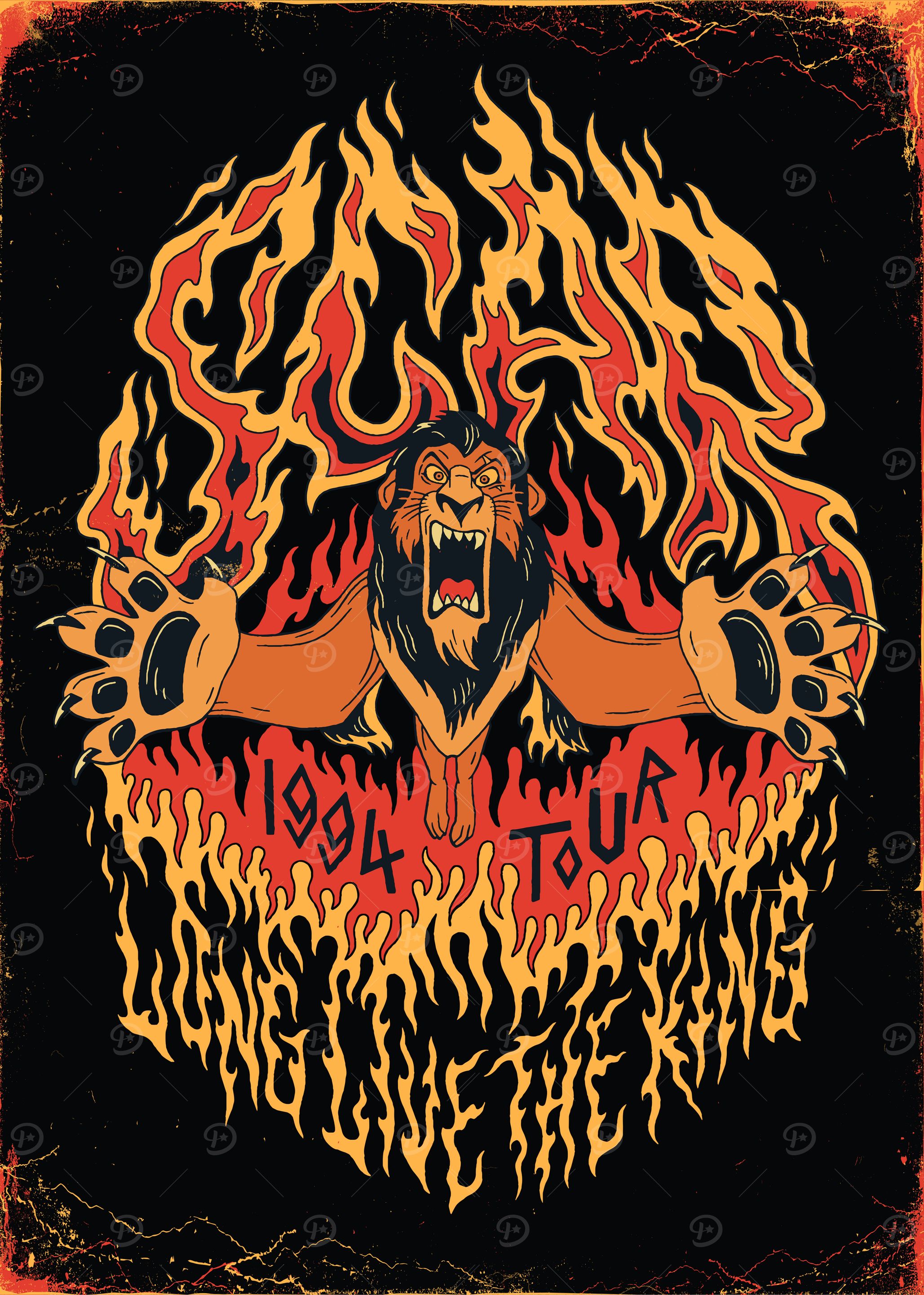 Scar Tour Flames