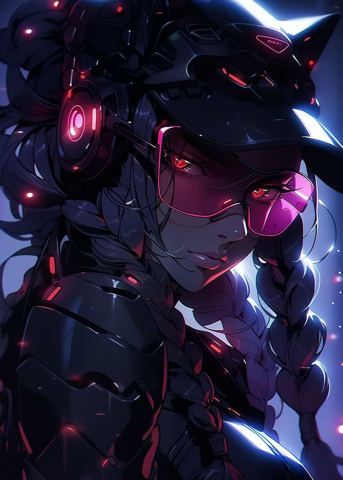 Futuristic Fantasy Girl