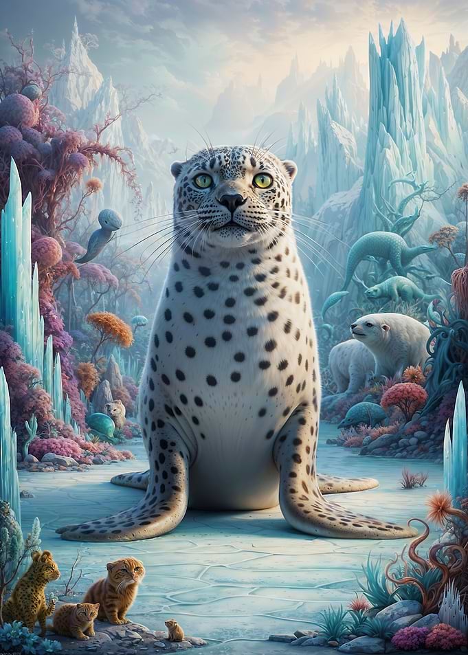 Surreal Seal Safari