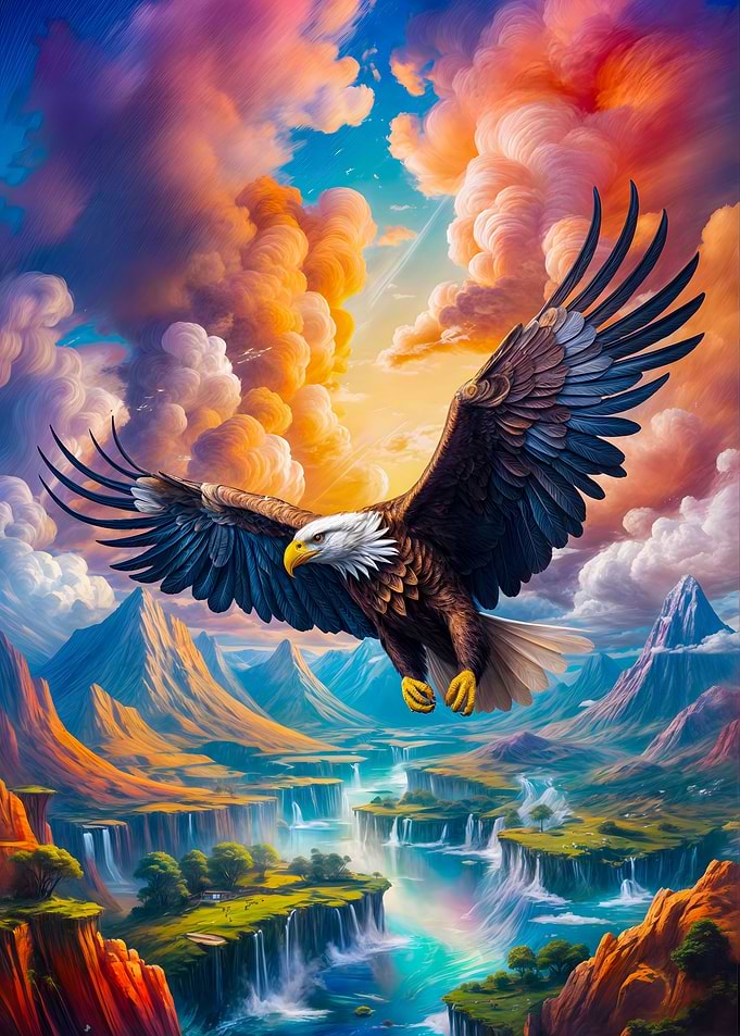 Majestic Eagle Flight