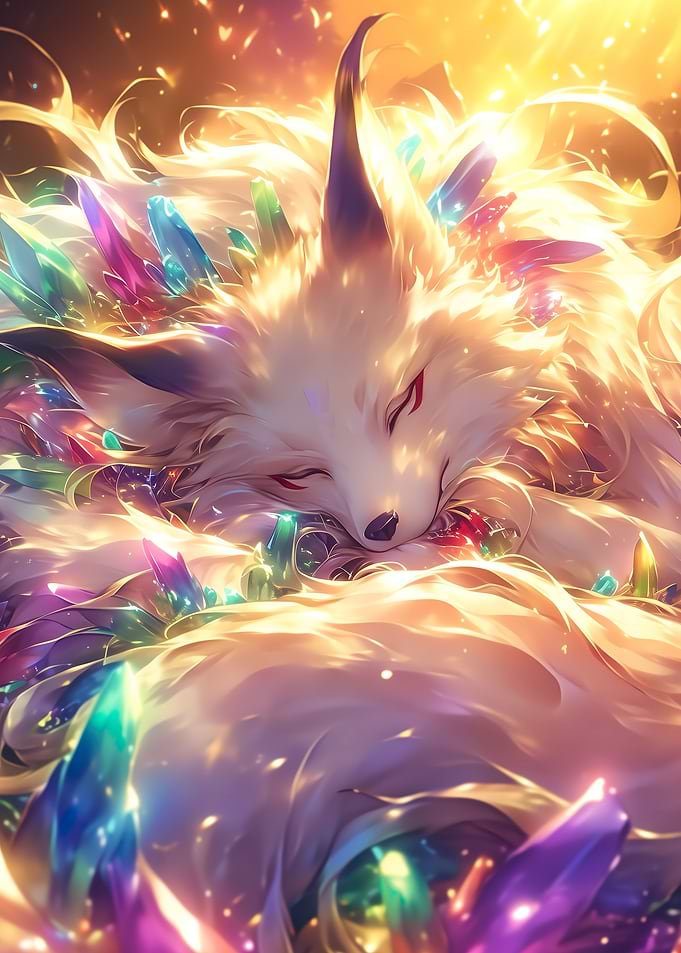 Dreaming Crystal Kitsune