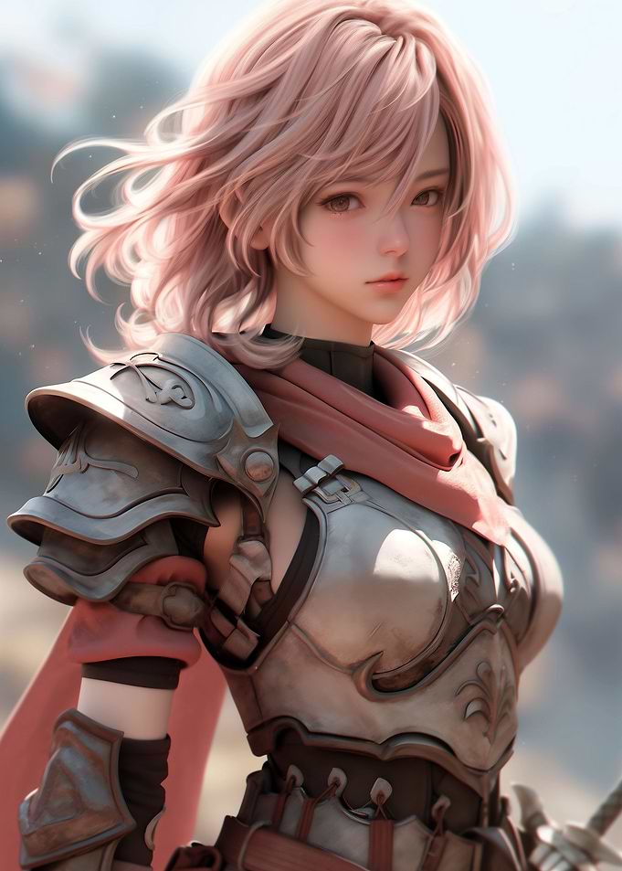 Cute Majestic Valkyrie