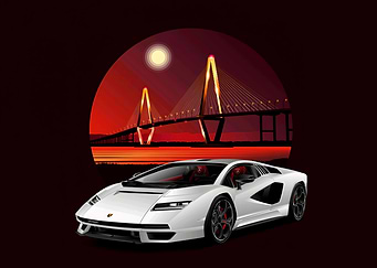 Lamborghini Countach LPI 8