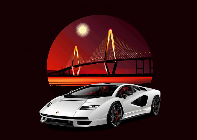 Lamborghini Countach LPI 8