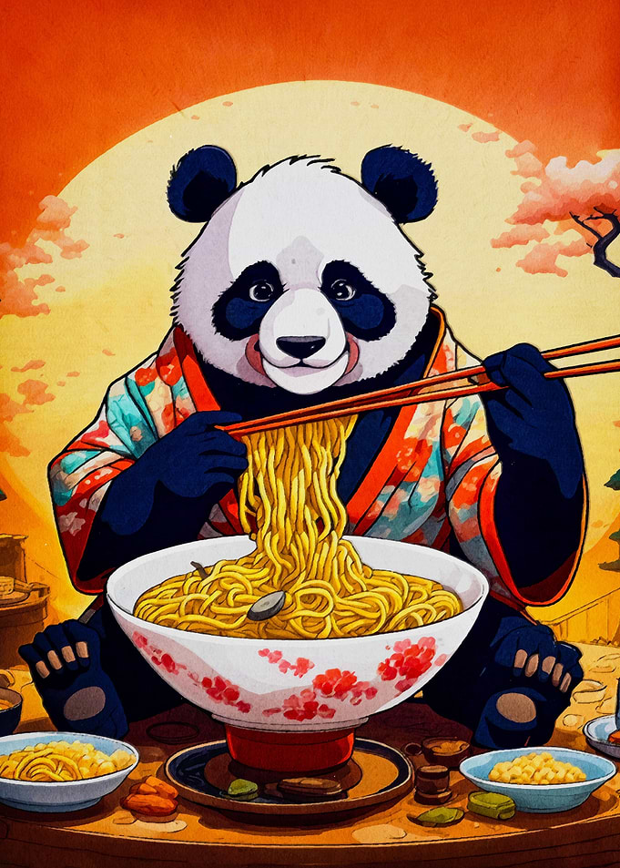 panda ramen japan
