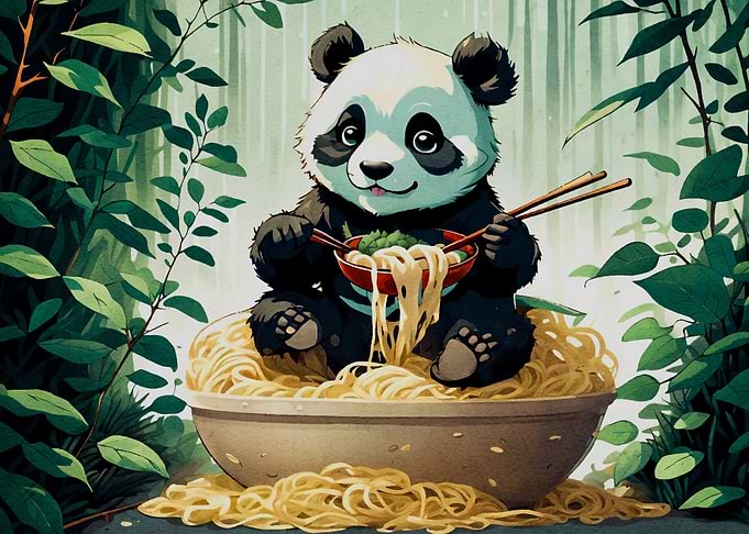 panda ramen japan
