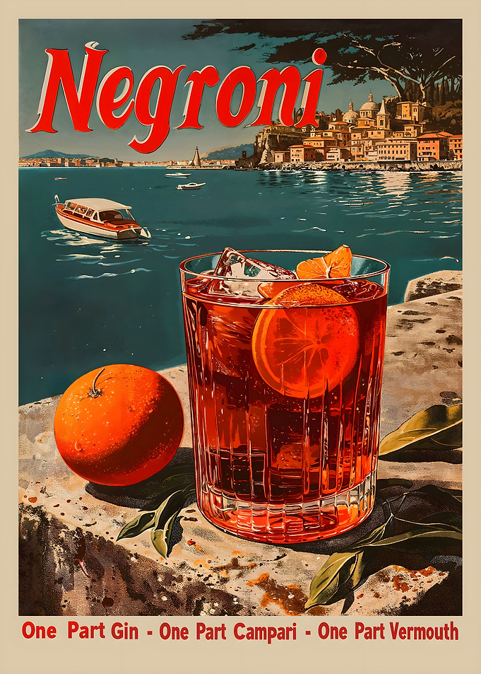 Classic Negroni Cocktail