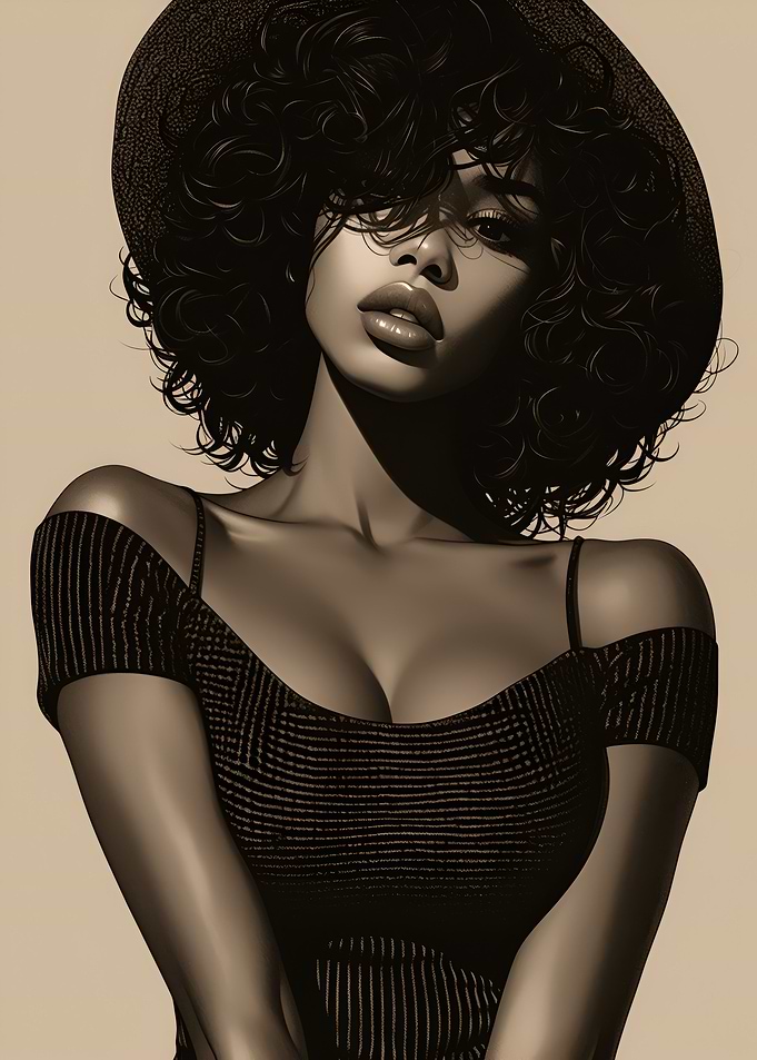 Sexy Model Africa Beauty