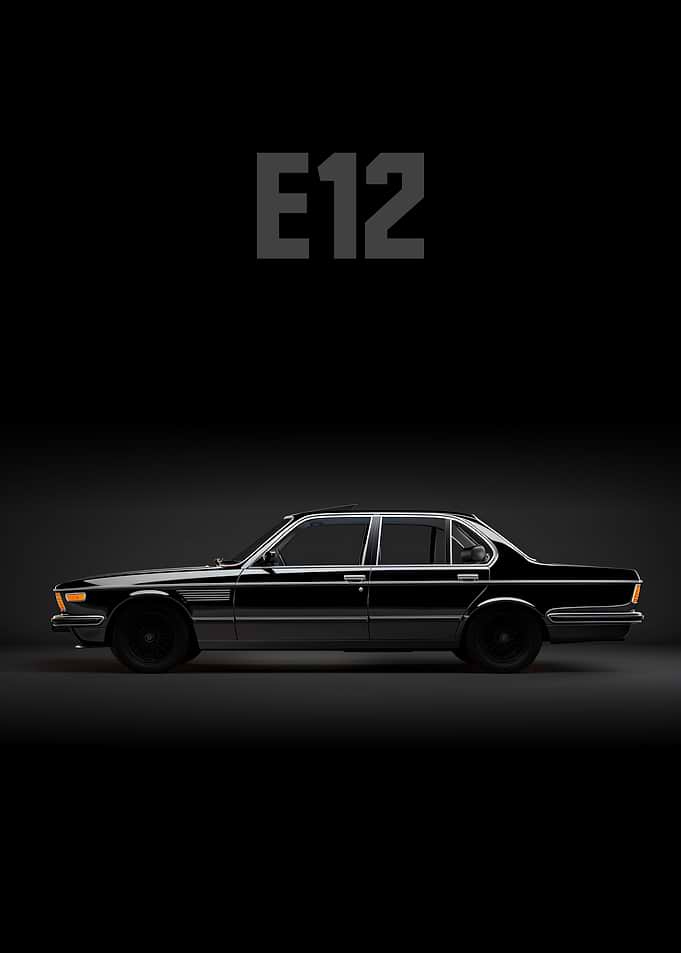 E12 Bimmer classic car