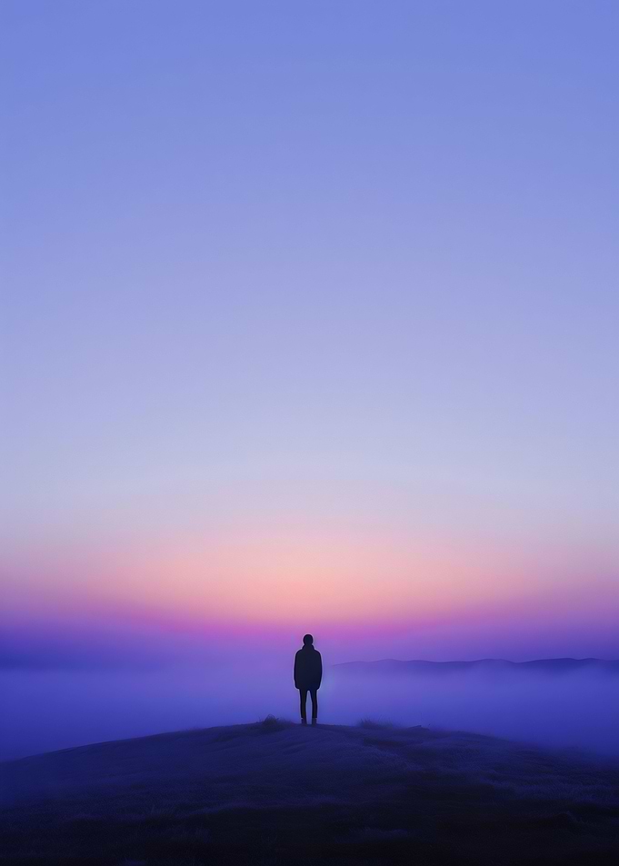 Lone Sunset View