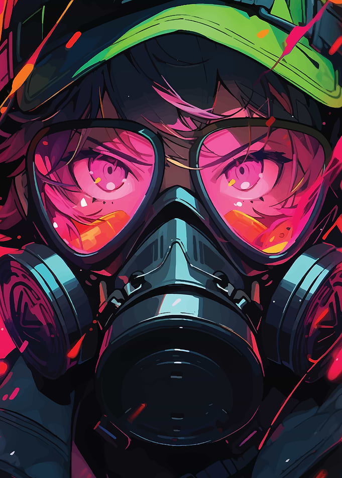 Cyberpunk Anime Girl