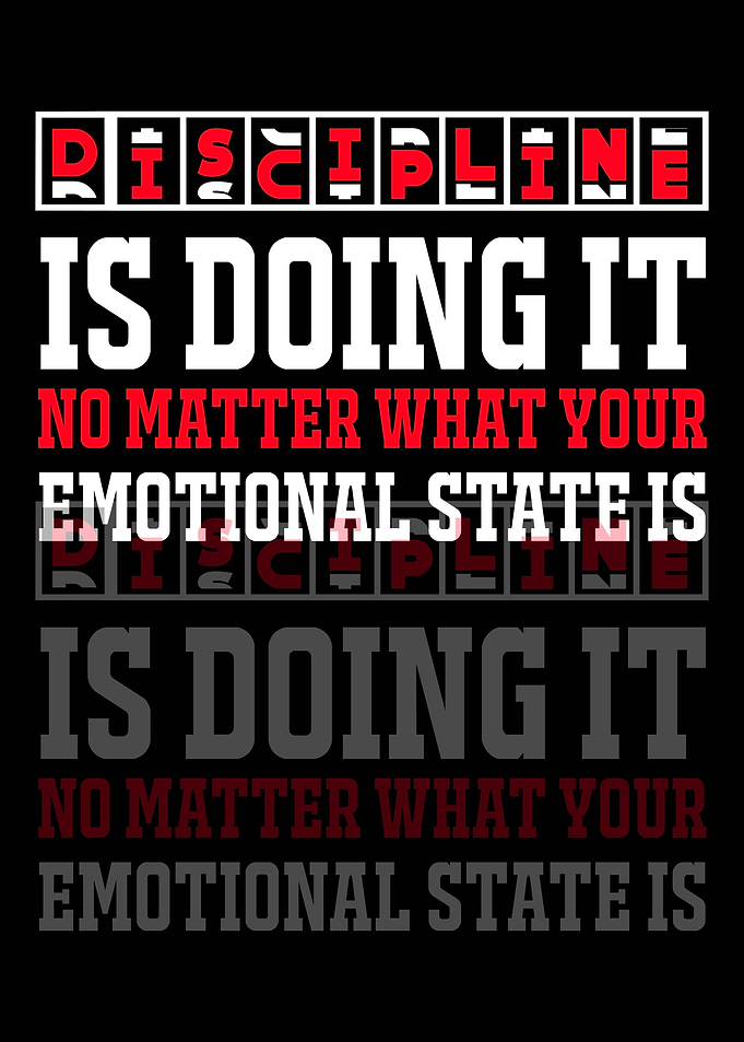 discipline vs motivaiton