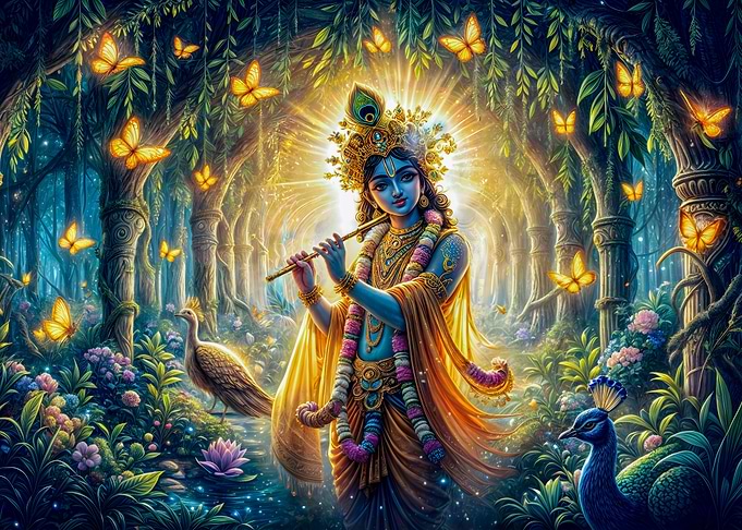 Krishna Playing Flute
