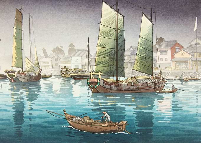 Akashi Bay at Seto Naikai