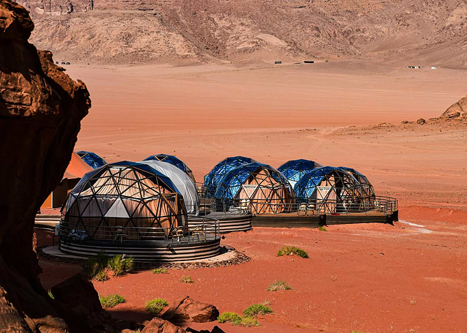 house in desert