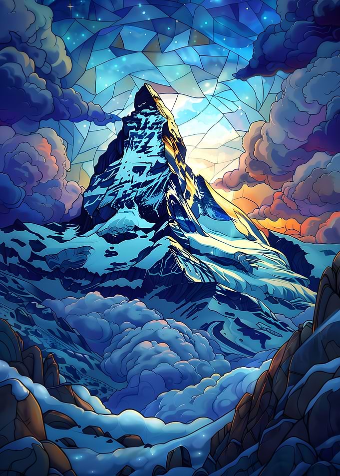 Majestic Snow Peak