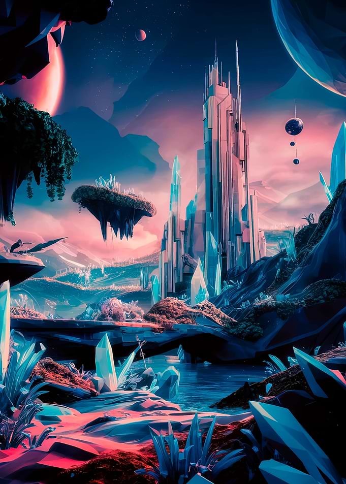 Galactic Crystal Realm