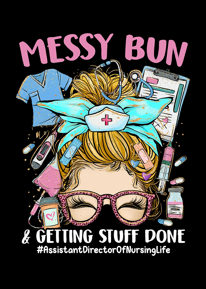Messy Bun Getting Stuff