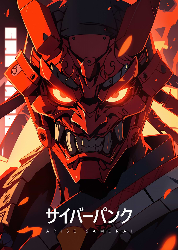 Cyberpunk Samurai