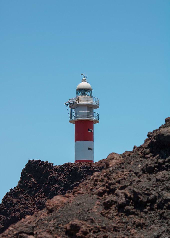 Lighthouse on Rocks