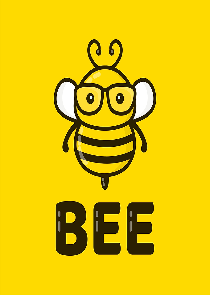 Bee Art Illustration