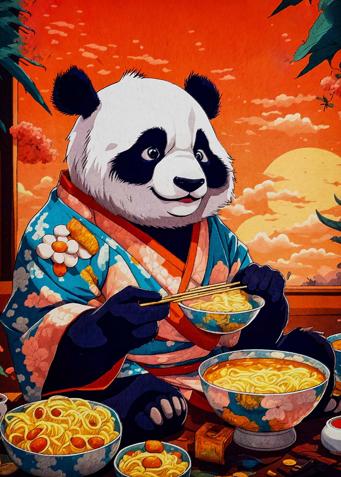 panda ramen japan