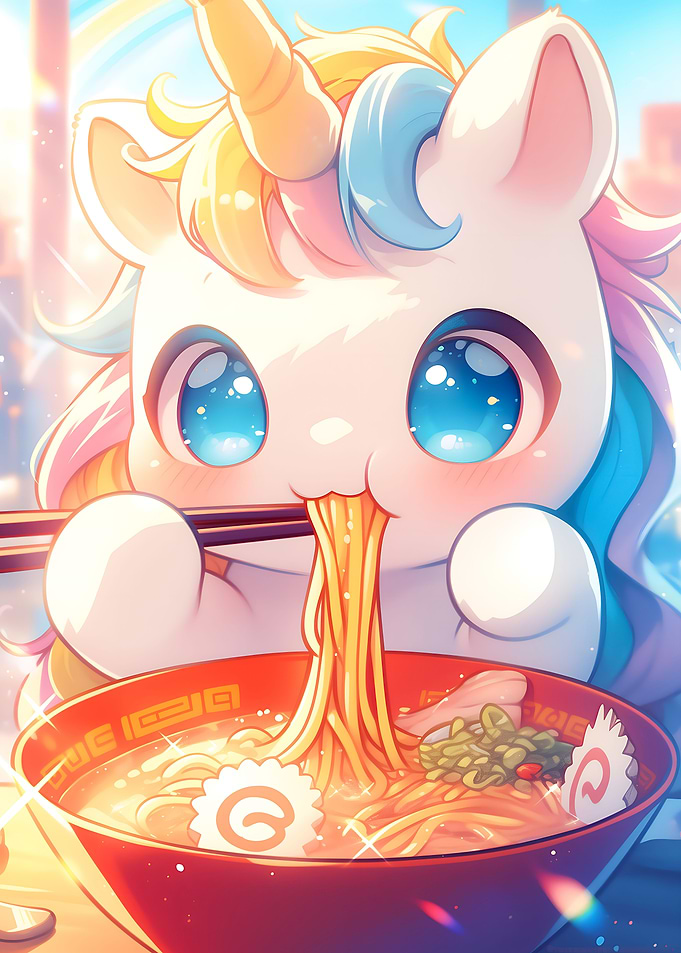 Unicorn Ramen Fairytale