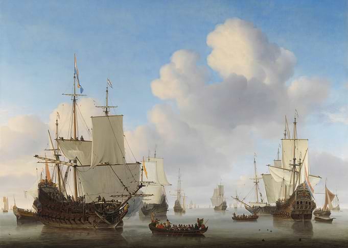 Dutch men o war
