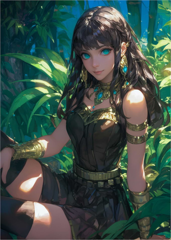 Anime Girl Cleopatra