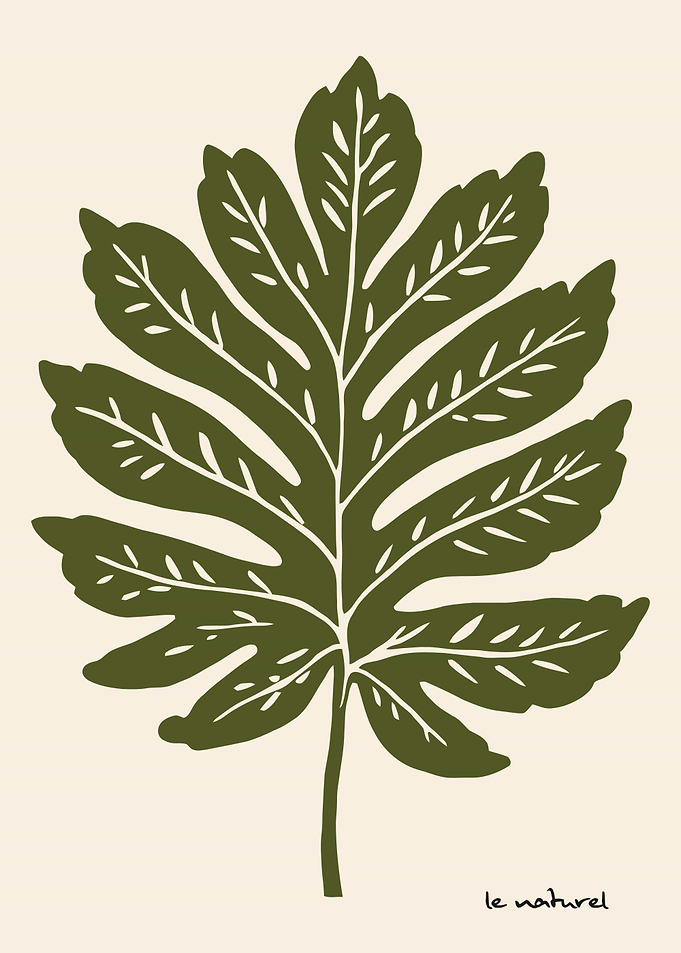 Olive Green Leaf