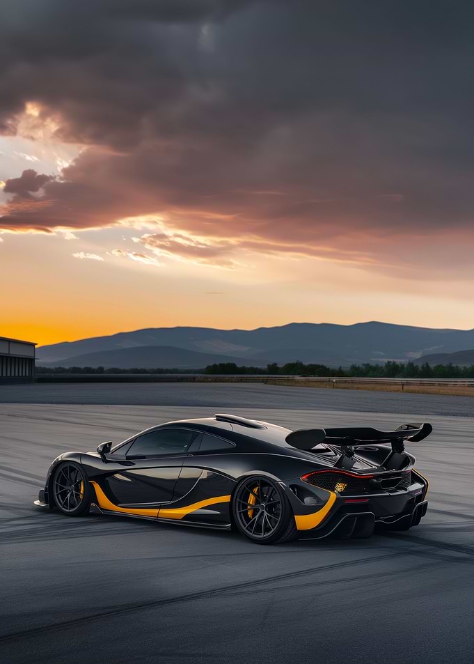 Golden Hour Hypercar