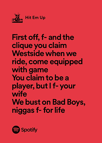 2 Pac Lyrics