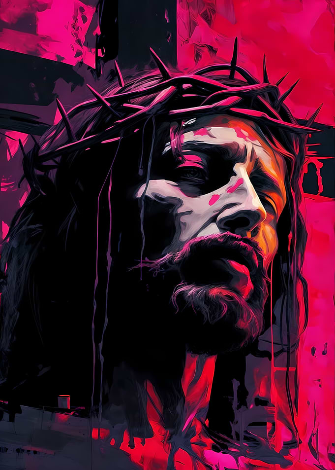 jesus christ abstract